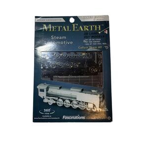 Fascinations Metal Earth 3D Laser Cut Steel Model Kit Steam Locomotive